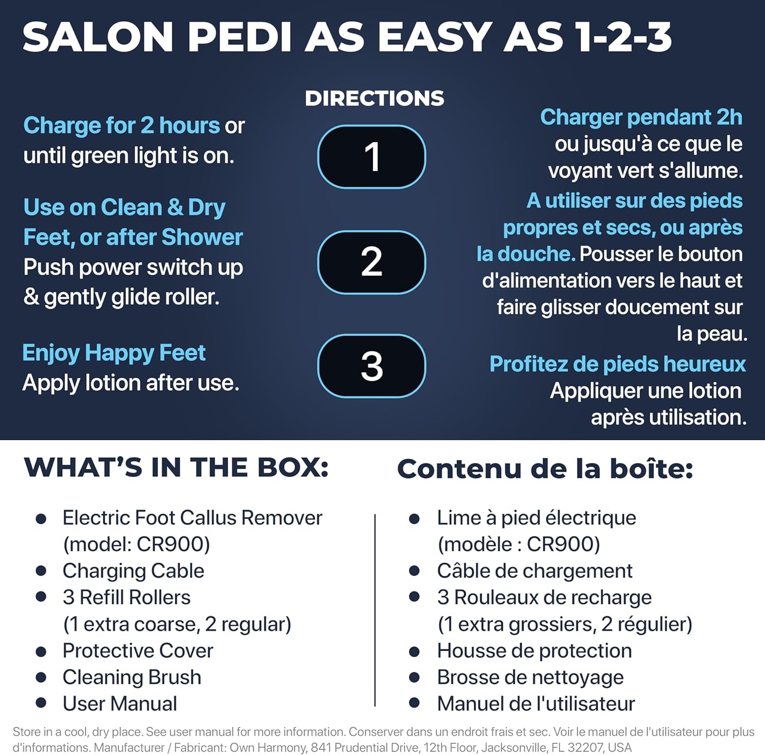 Electric Hard Skin Remover for Men by : Usa'S Best Rated Callus Remover- Rechargeable Pedicure Tools W 3 Coarse Rollers, Velvet-Smooth Foot Care Professional Spa Pedi Feet File (USB Cord)