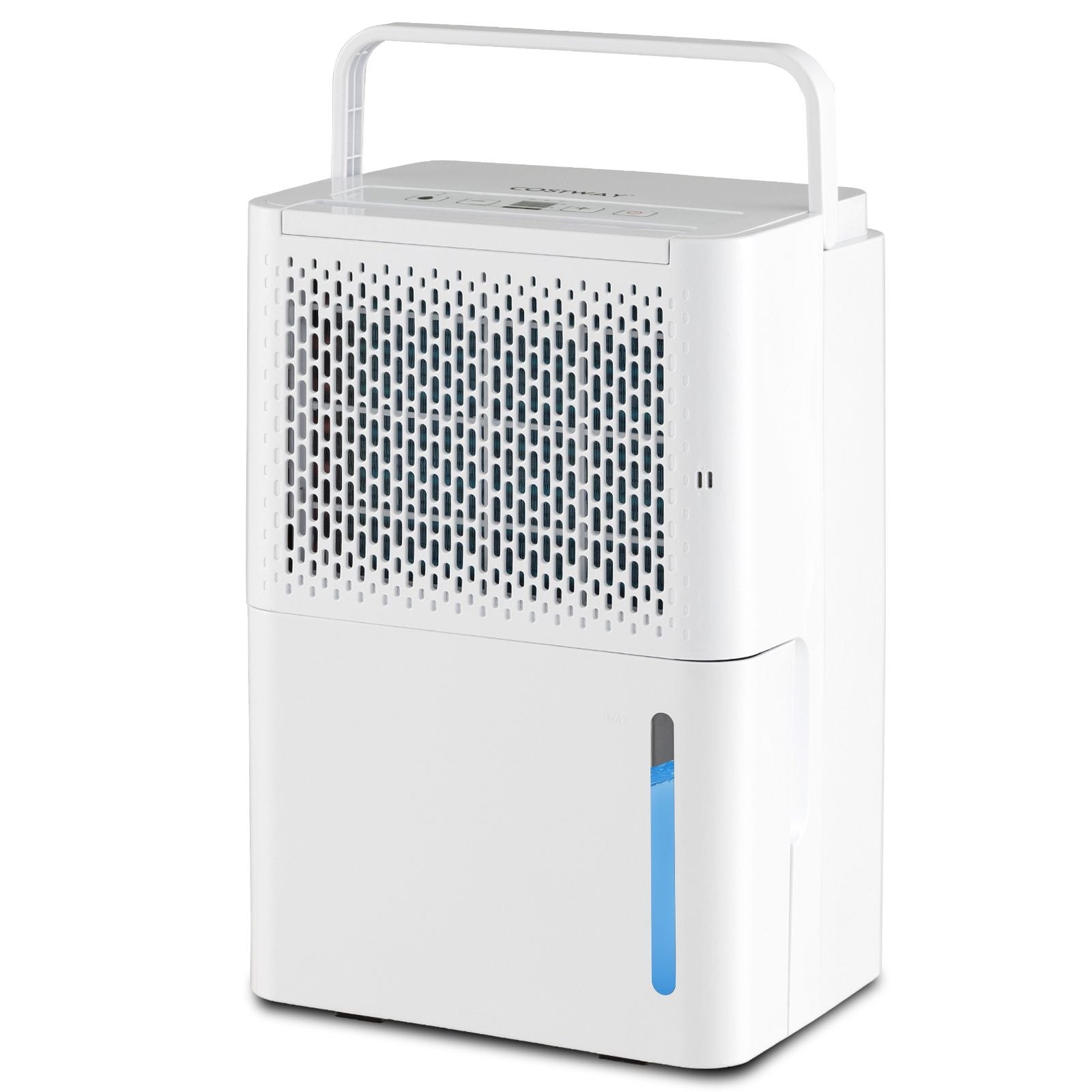 12L/Day Dehumidifier with Continuous Drying Auto Mode and 24H Timer