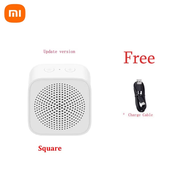 AI Portable Version Wireless Bluetooth-Compatible Speaker Smart Voice Control Handsfree Bass Speaker
