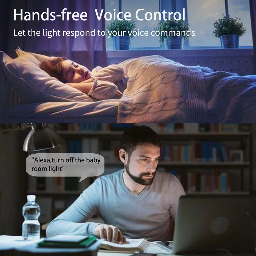 Tuya Wifi Smart Switch&433Mhz Wireless LED Light Switch 110V Receiver Relay 220V Remote Control Work with Smart Life Alexa