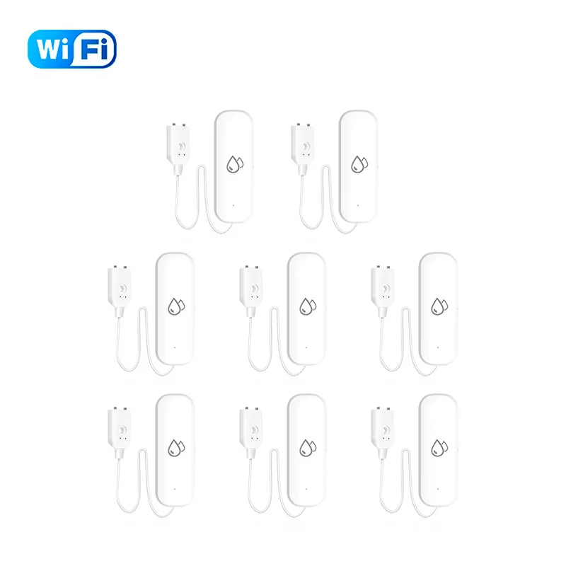 Tuya Wifi Water Sensor Leakage Alarm Flood Leak Detector Smart Home APP Remote Control Smart Home Security Protection
