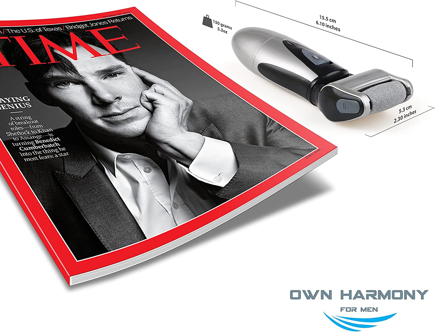 Electric Hard Skin Remover for Men by : Usa'S Best Rated Callus Remover- Rechargeable Pedicure Tools W 3 Coarse Rollers, Velvet-Smooth Foot Care Professional Spa Pedi Feet File (USB Cord)