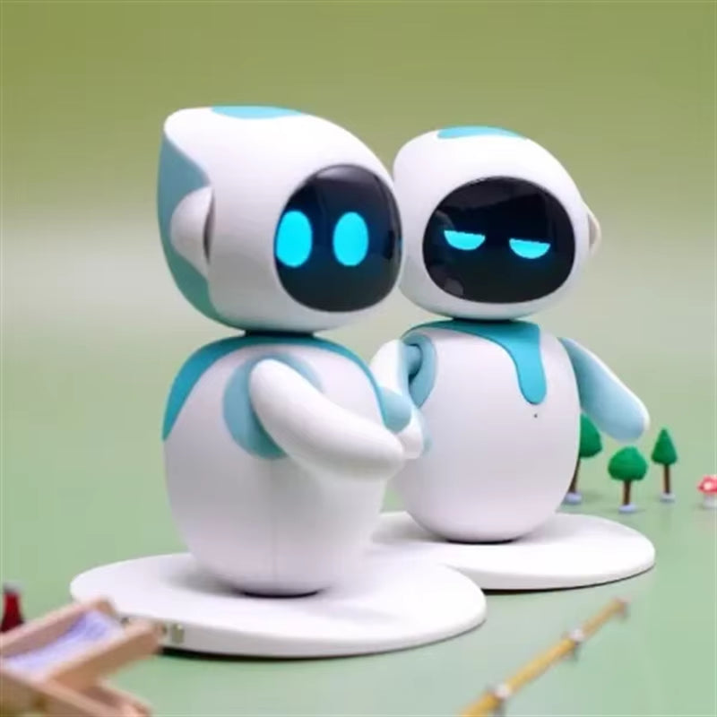 Duo Pack Eilik Smart Robot AI Artificial Intelligence Robots Accompany Lovely Children and Adults Desktop Ai Pets 2Pcs/Set