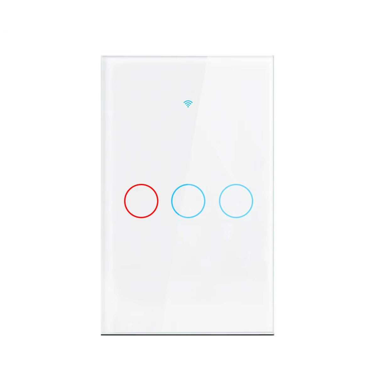 Touch Switch Tuya Smart Life Light Wifi RF433 Sensor Smart Switch App Remote Control No Neutral Wire 110V for Alexa Google Home