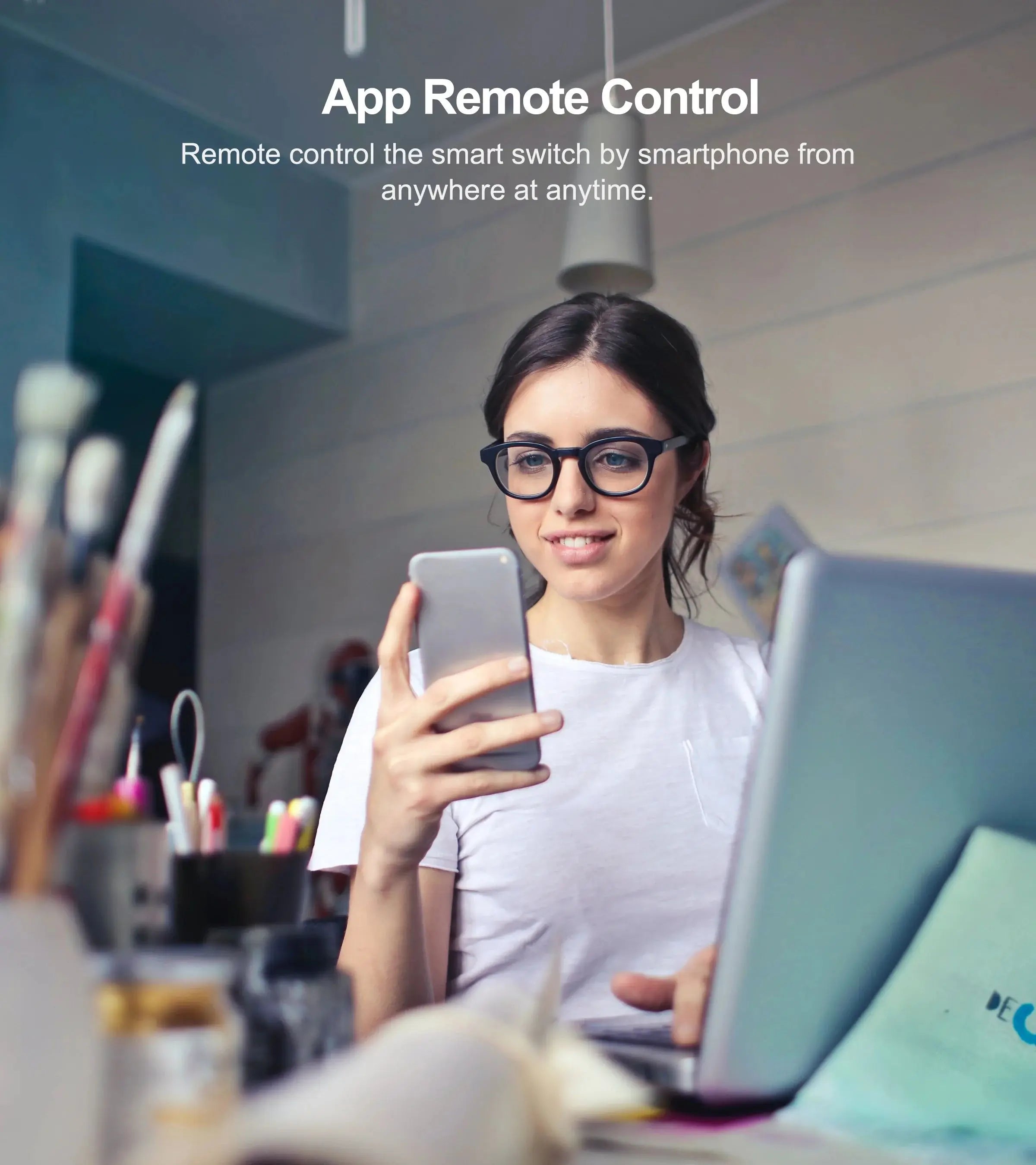 Touch Switch Tuya Smart Life Light Wifi RF433 Sensor Smart Switch App Remote Control No Neutral Wire 110V for Alexa Google Home