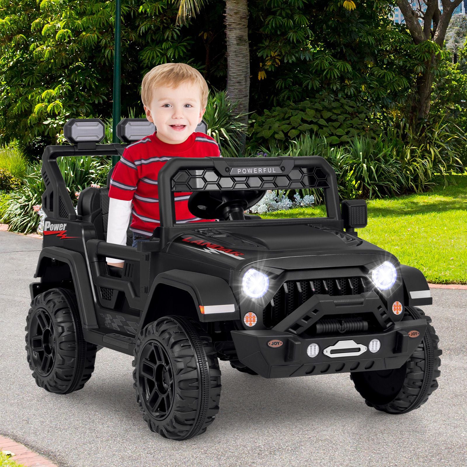 12V Kids Ride on Truck with Remote Control and Wireless Connection