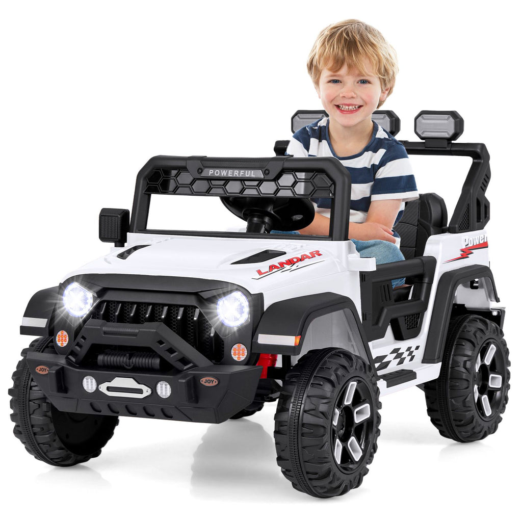 12V Kids Ride on Truck with Remote Control and Wireless Connection