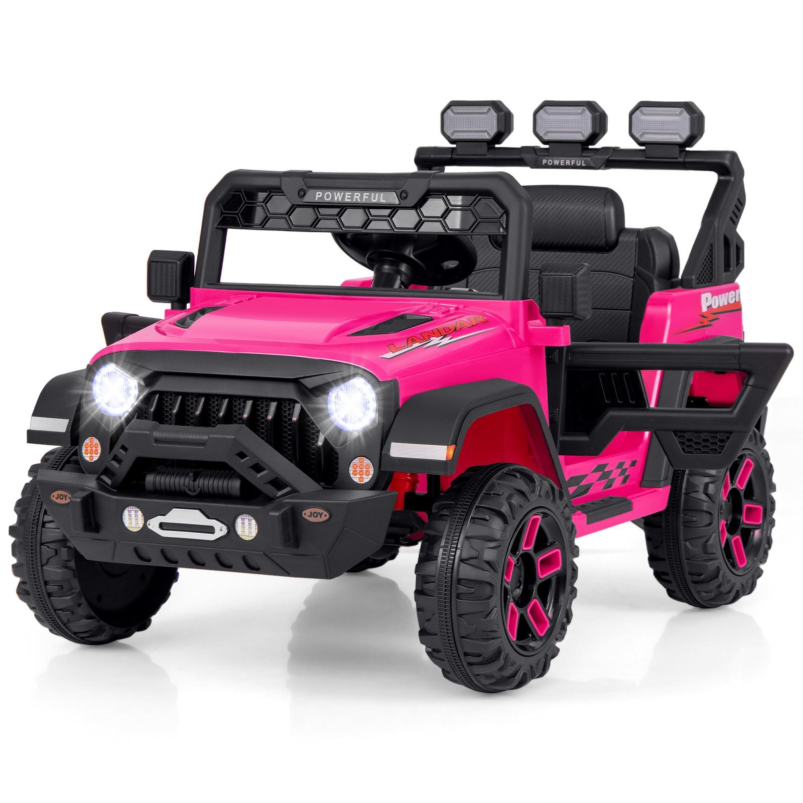 12V Kids Ride on Truck with Remote Control and Wireless Connection