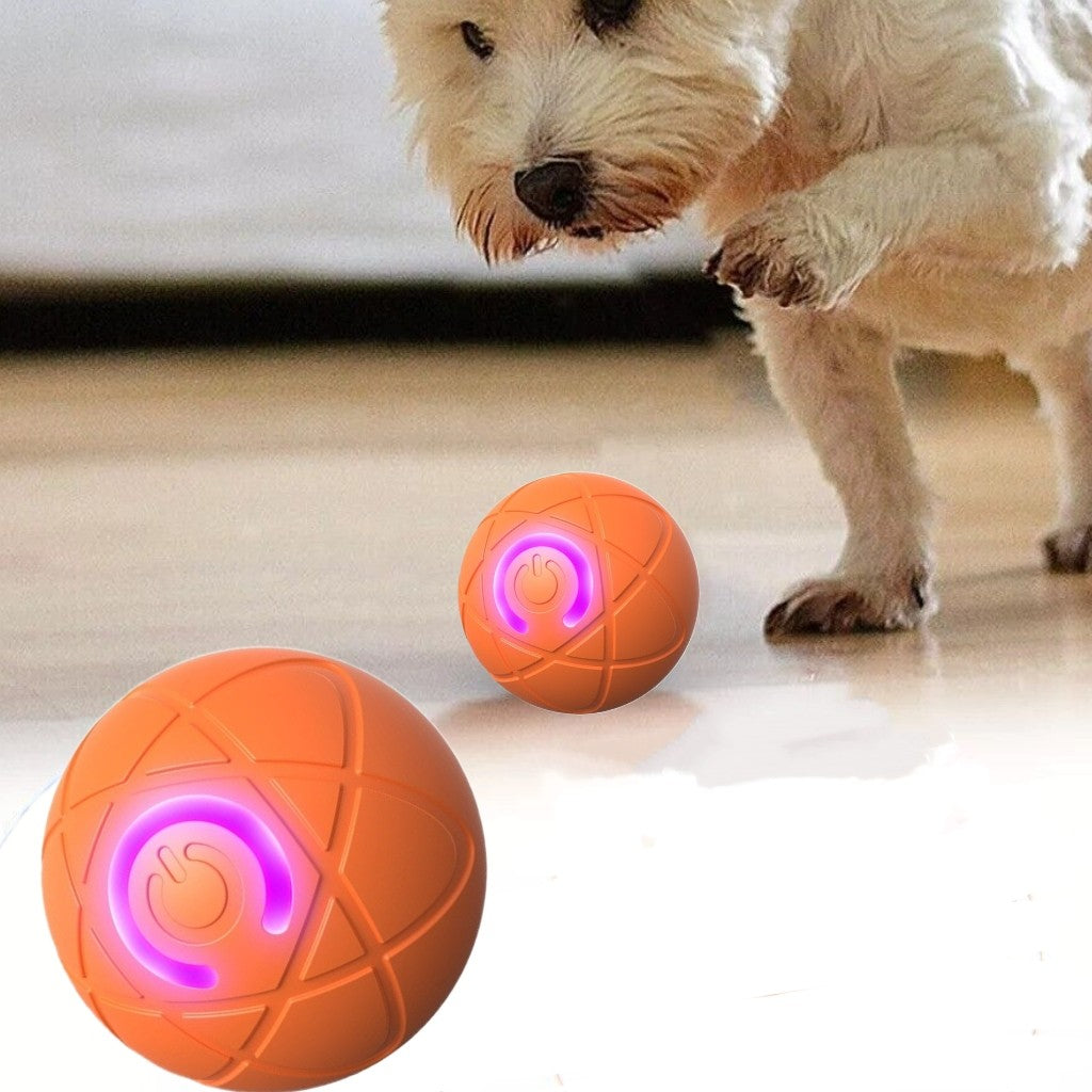Bite Resistant Teasing Dog Ball Smart Automatic Rolling Ball Toys