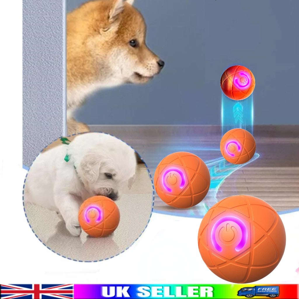Bite Resistant Teasing Dog Ball Smart Automatic Rolling Ball Toys