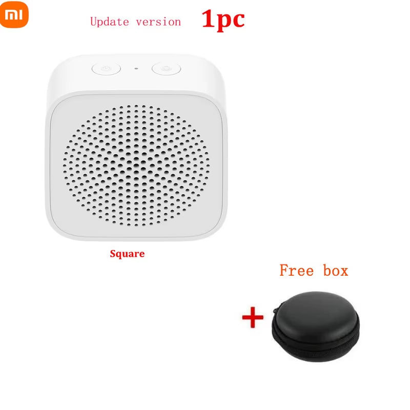 AI Portable Version Wireless Bluetooth-Compatible Speaker Smart Voice Control Handsfree Bass Speaker