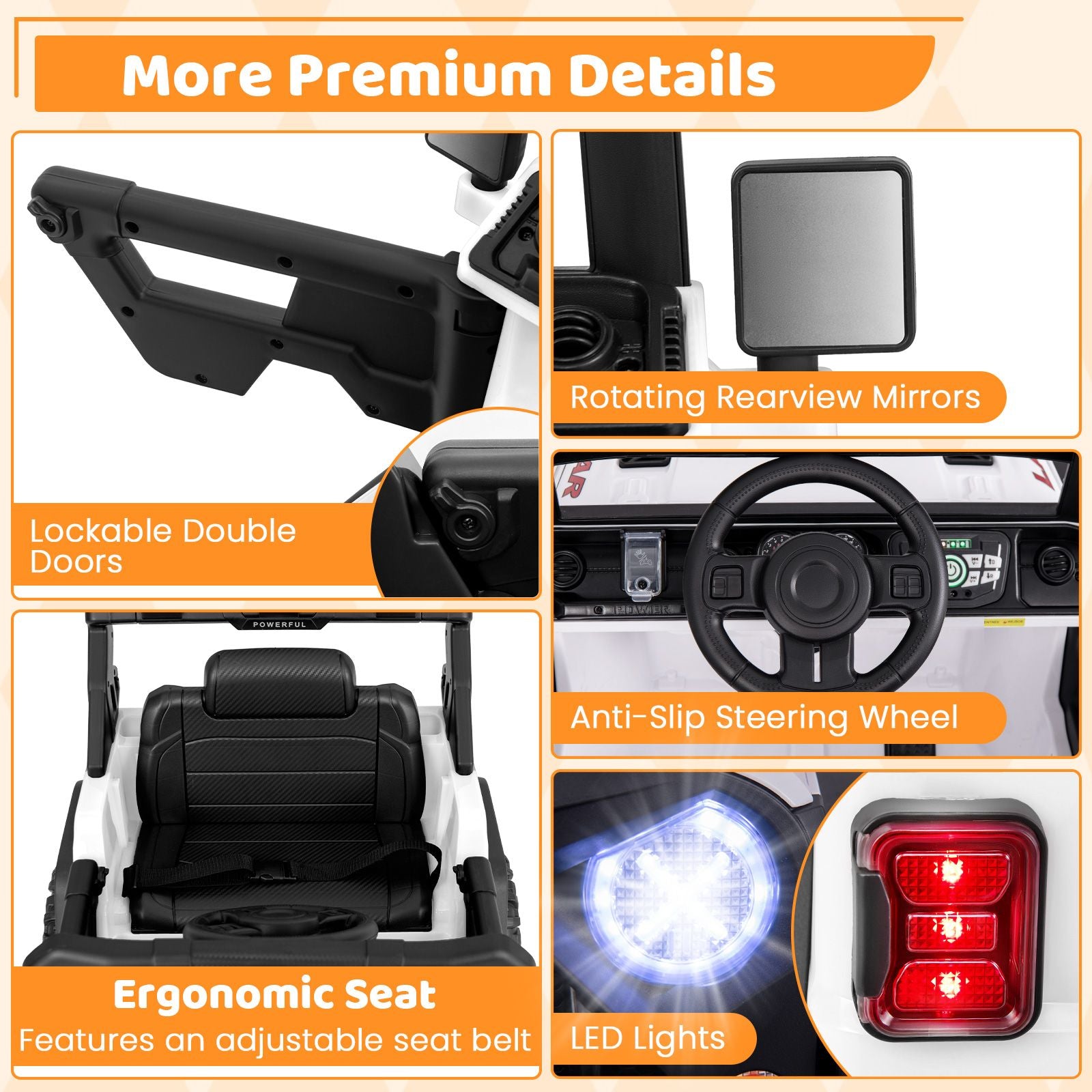 12V Kids Ride on Truck with Remote Control and Wireless Connection