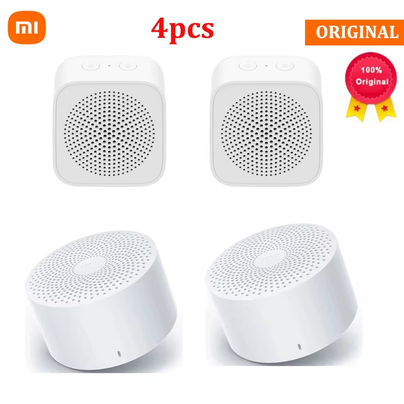 AI Portable Version Wireless Bluetooth-Compatible Speaker Smart Voice Control Handsfree Bass Speaker