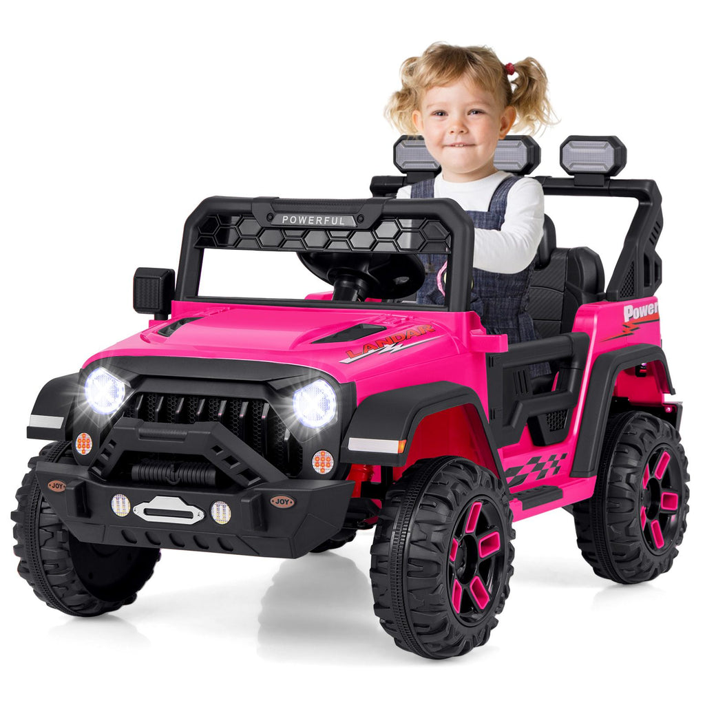 12V Kids Ride on Truck with Remote Control and Wireless Connection