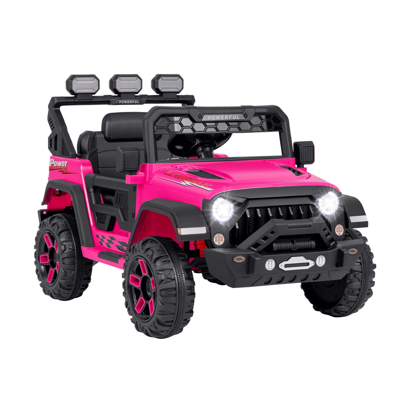 12V Kids Ride on Truck with Remote Control and Wireless Connection